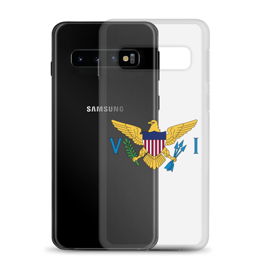 Virgin Islands Flag Clear Case for Samsung®